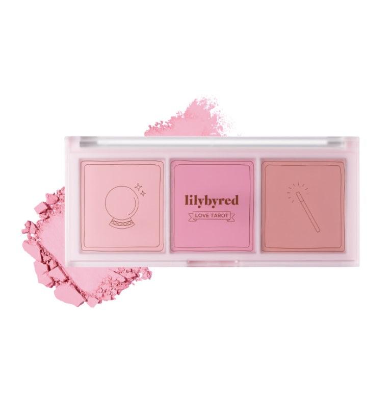 lilybyred Love Tarot Blusher Palette #02 Wish You Cool