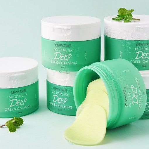 DEWYTREE AC Ctrl Deep Green Calming Pad 180g(60 Pads) (Copy) - KimYoung K-beauty Shop