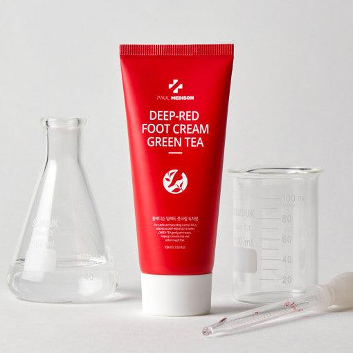 PAUL MEDISON Deep-red Foot Cream Green Tea 100ml (Copy) - KimYoung K-beauty Shop