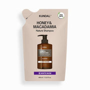 KUNDAL HONEY & MACADAMIA Nature Shampoo (Refill) 400ml #WHITE MUSK