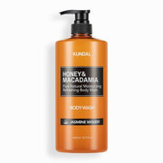 KUNDAL Honey & Macadamia Pure Natural Moisturizing Refreshing Body Wash 1058ml #JASMINE WOODY