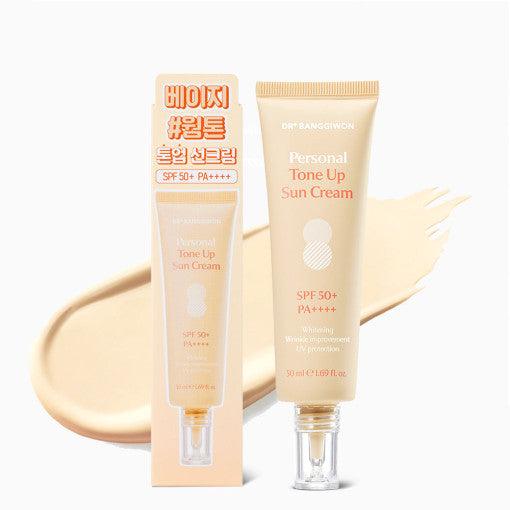 Dr.BANGGIWON Personal Tone Up Sun Cream #02 Beige 50ml SPF50+ PA++++ (Copy) - KimYoung K-beauty Shop