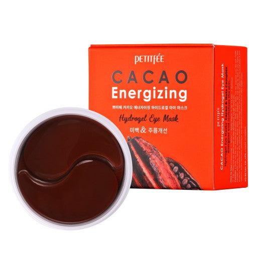 PETITFEE Cacao Energizing Hydrogel Eye Mask 80g (60 Patches)