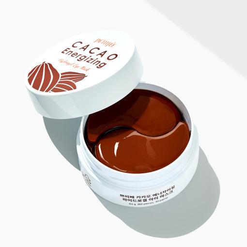 PETITFEE Cacao Energizing Hydrogel Eye Mask 80g (60 Patches)