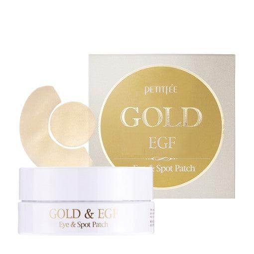 PETITFEE GOLD EGF EYE & SPOT PATCH (EYE patch 1.1g X 60 Patches + SPOT patch 0.6g X 30 Patches) (Copy) - KimYoung K-beauty Shop