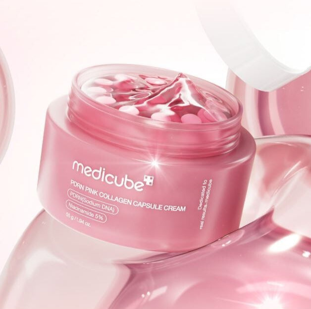 medicube - PDRN Pink Collagen Capsule Cream [US, Japan, Germany, India, UK, Uae, France, Italy, Brazil, Canada, Russia, South Africa, Australia, Kuwait, Mexico, Indonesia, Netherlands, Saudi Arabia, UKRAIN, Finland, POLAND, Singapore, Malaysia ]