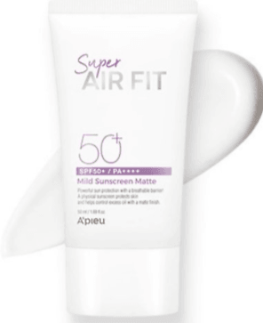 A'pieu Super Air Fit Mild Sunscreen Matte SPF50+ PA++++ 50ml