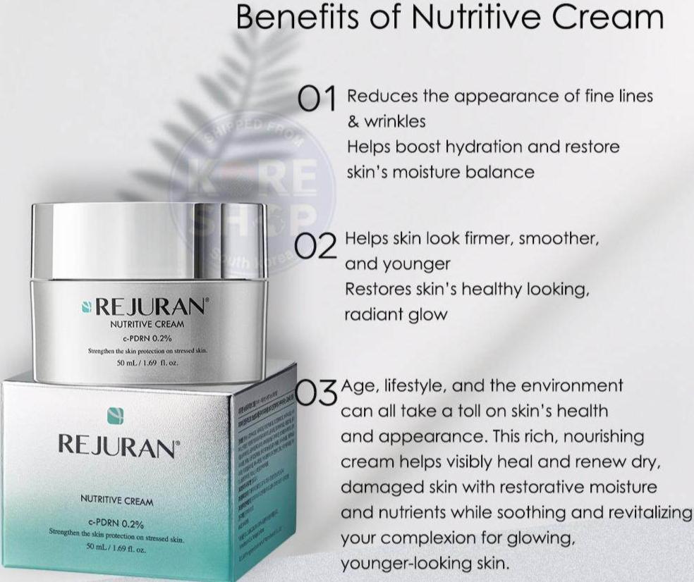 REJURAN Healer Nutritive Cream 50ml - KimYoung K-beauty Shop