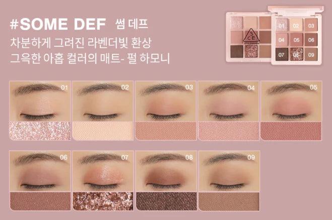 3CE Multi Eye Color Palette 8.1g #SOME DEF