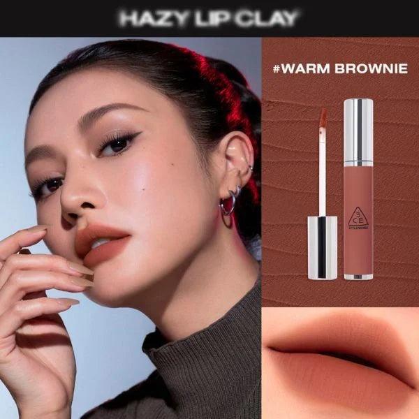 3CE Hazy Lip Clay 4g (12 Colors)