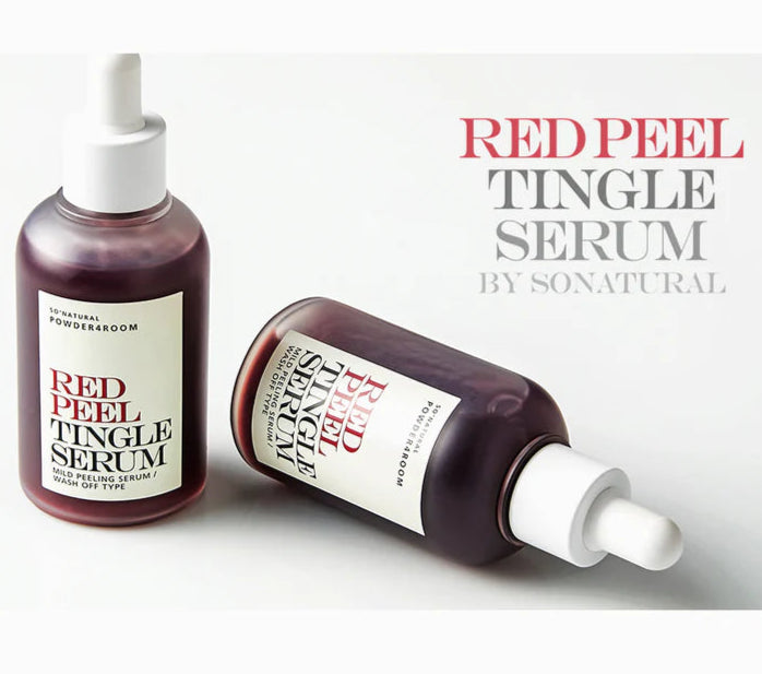 [so natural] Red Peel Tingle Serum 35ml [US, Japan, Germany, India, UK, Uae, France, Italy, Brazil, Canada, Russia, South Africa, Australia, Kuwait, Mexico, Indonesia, Netherlands, Saudi Arabia, UKRAIN, Finland, POLAND, Singapore, Malaysia ]