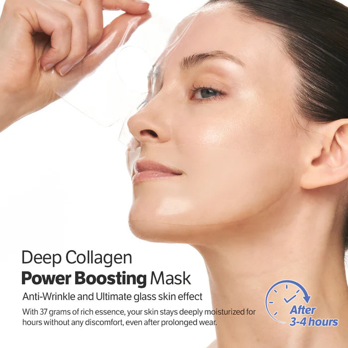 SUNGBOON EDITOR Deep Collagen Power Boosting Mask 4EA [US, Japan, Germany, India, UK, Uae, France, Italy, Brazil, Canada, Russia, South Africa, Australia, Kuwait, Mexico, Indonesia, Netherlands, Saudi Arabia, UKRAIN, Finland, POLAND, Singapore, Malaysia ]
