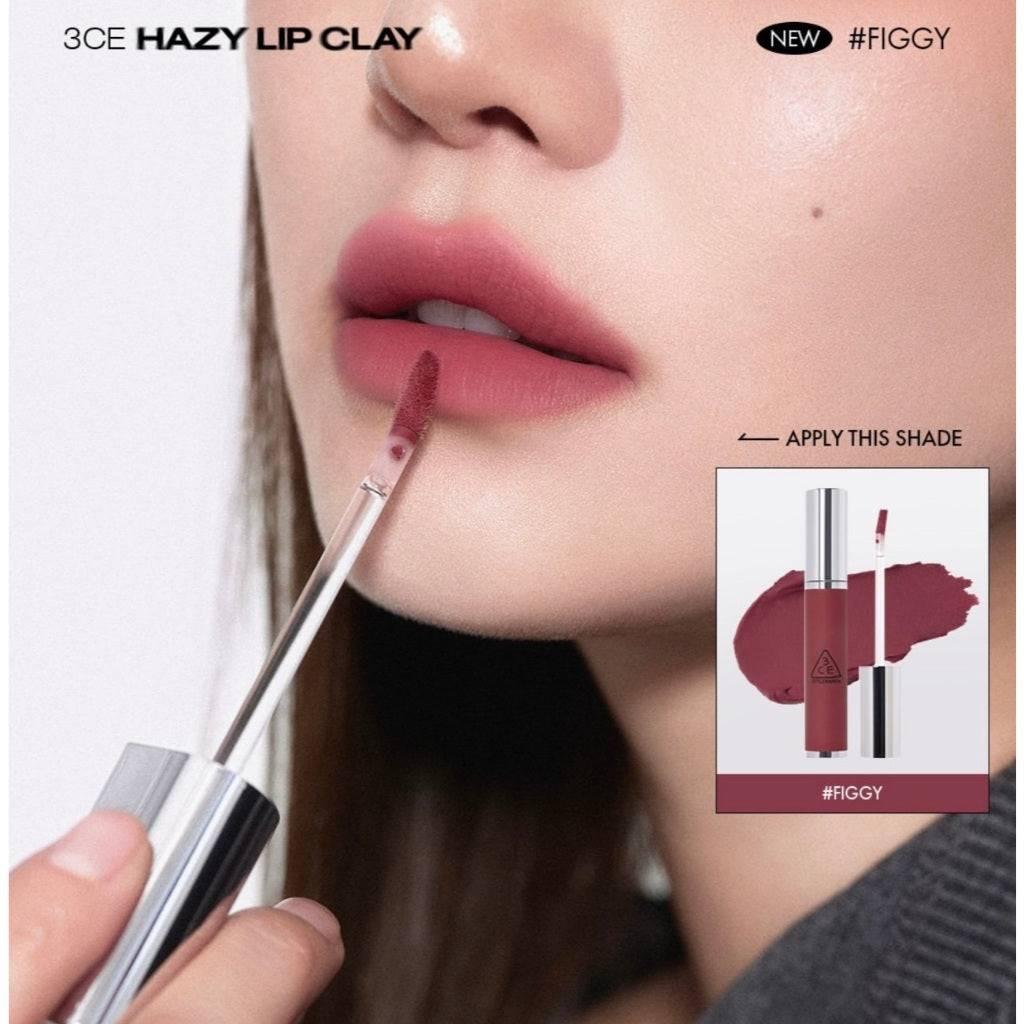 3CE Hazy Lip Clay 4g (12 Colors)